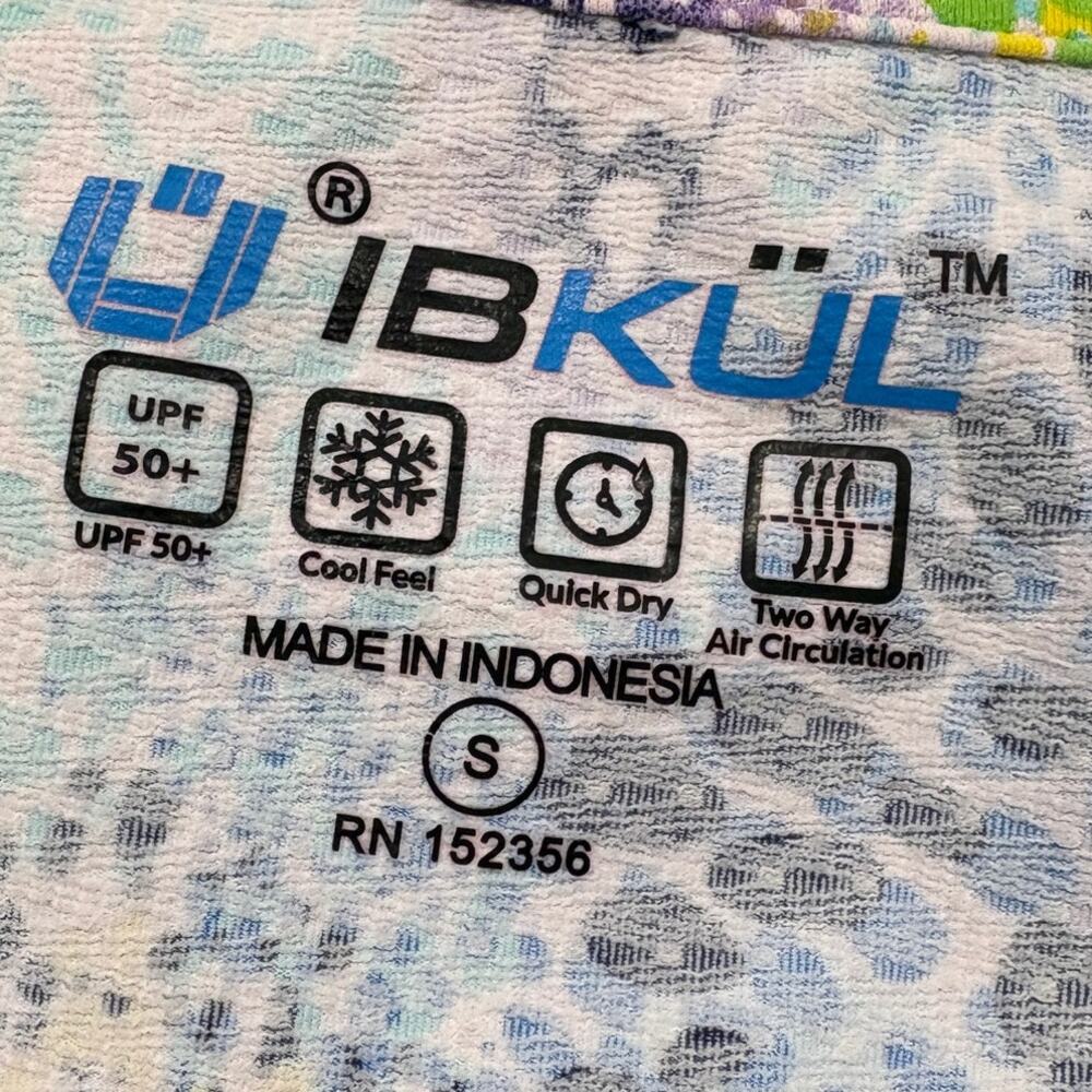 IBKUL Size S Top Lessie Long Sleeve Zip Mock UPF 50+ Tennis Golf Pickleball - Picture 7 of 12